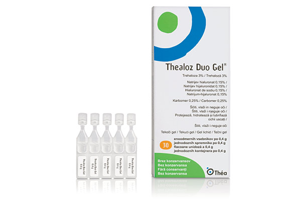 Thealoz Duo Gel za suhe oči pozimi
